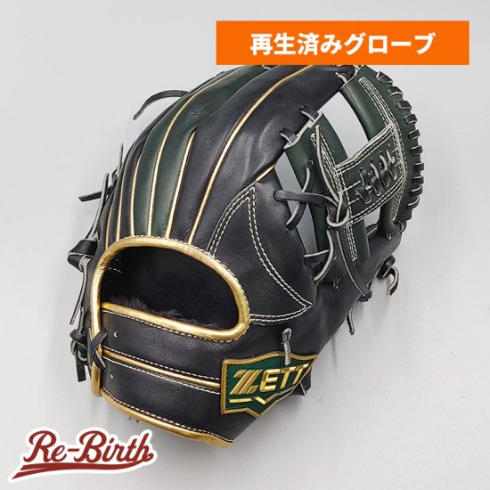 【クリーニング済み 】 ゼット 軟式グローブ / 内野手用 型付け済み (ZETT グラブ)[WE669] - 野球グローブ専門の通販サイト  Re-Birthオンライン