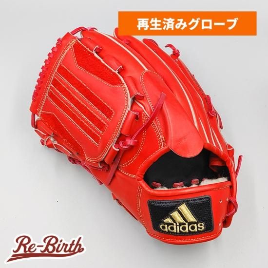 クリーニング済み (高校野球対応)】 アディダス 硬式グローブ / 投手用 ...