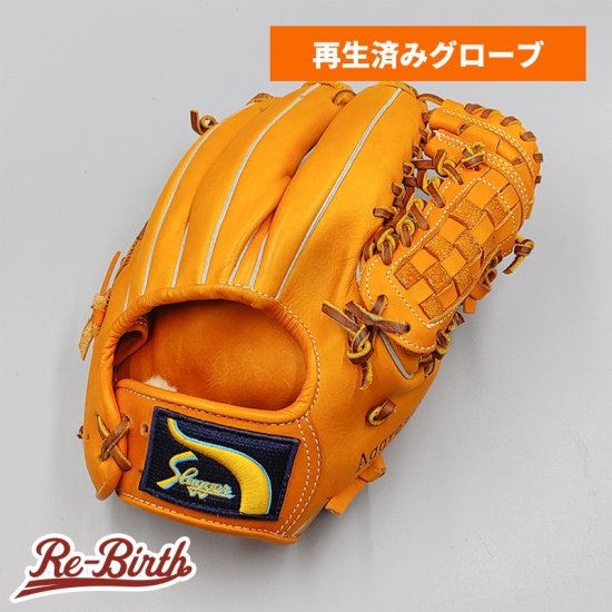 クリーニング済み 】 スラッガー 軟式グローブ / 内野手用 型付け済み