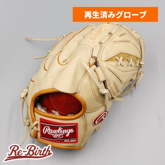 【クリーニング済み 】 ローリングス 軟式グローブ / 投手用 型付け済み (Rawlings グラブ)[KA308], -  野球グローブ専門の通販サイト Re-Birthオンライン