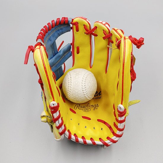 【クリーニング済み 】 ローリングス 軟式グローブ / 内野手用 型付け済み (Rawlings グラブ)[WE757] -  野球グローブ専門の通販サイト Re-Birthオンライン