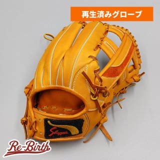 クリーニング済み 】 スラッガー 軟式グローブ / 内野手用 型付け済み