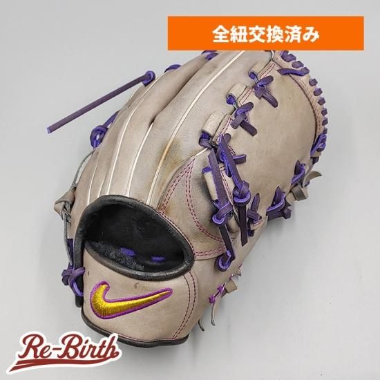 全紐交換済み】 ナイキ 軟式グローブ / 投手用 型付け済み (nike 