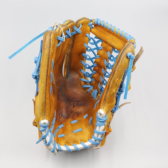 【デザインリメイク済み】 ローリングス 硬式グローブ / 外野手用 型付け済み (Rawlings グラブ)[WE518] -  野球グローブ専門の通販サイト Re-Birthオンライン