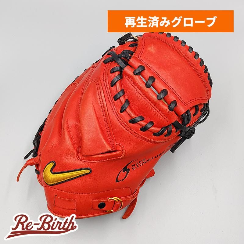 ナイキ 軟式 キャッチャーミット 細川亨 モデル 絶版品 - グローブ