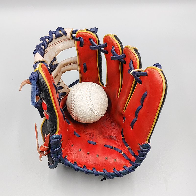 デザインリメイク済み】 ウイルソン 軟式グローブ / 内野手用 型付け済み (Wilson グラブ)[WE797] - 野球グローブ専門の通販サイト  Re-Birthオンライン