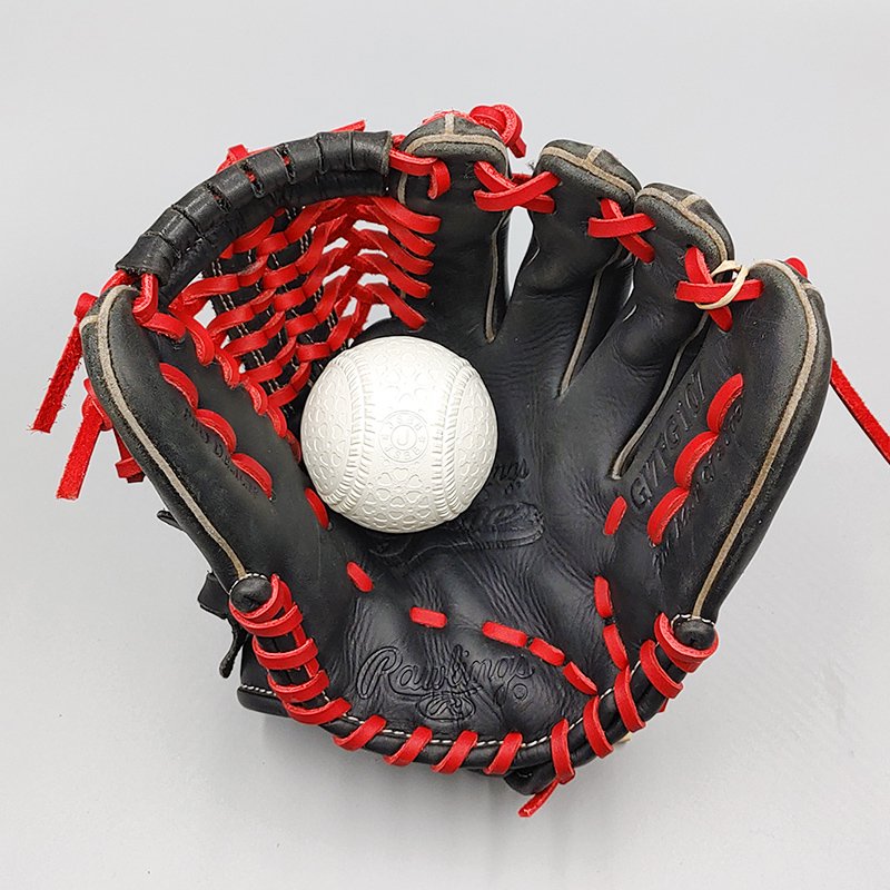 【全紐交換済み】 ローリングス 少年軟式グローブ / オールラウンド用 型付け済み (Rawlings グラブ) [KA337] -  野球グローブ専門の通販サイト Re-Birthオンライン