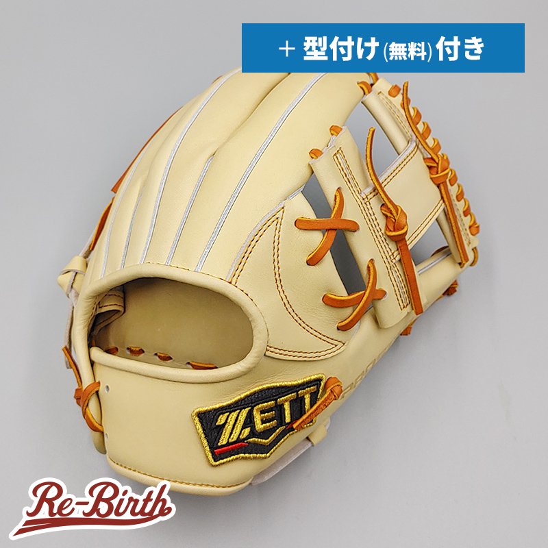 【新品】 ゼット 軟式グローブ / 内野手用 無料型付け (ZETT グラブ) [NE774] - 野球グローブ専門の通販サイト  Re-Birthオンライン