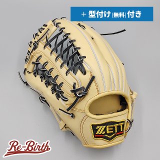 【新品 (高校野球対応)】 ゼット 硬式グローブ / 外野手用 無料型付け (ZETT グラブ) [NE785]