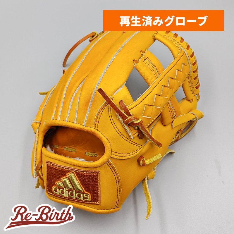 クリーニング済み 】 アディダス 軟式グローブ / 内野手用 型付け済み (adidas グラブ)[WE965] - 野球グローブ専門の通販サイト  Re-Birthオンライン