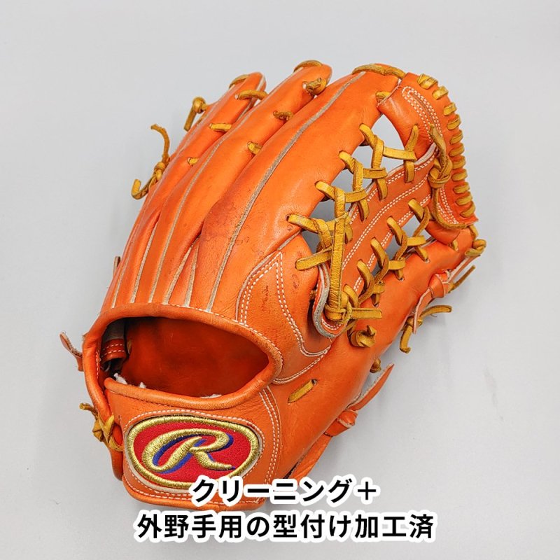 【クリーニング済み 】 ローリングス 軟式グローブ / 外野手用 型付け済み (Rawlings グラブ)[KA381] -  野球グローブ専門の通販サイト Re-Birthオンライン