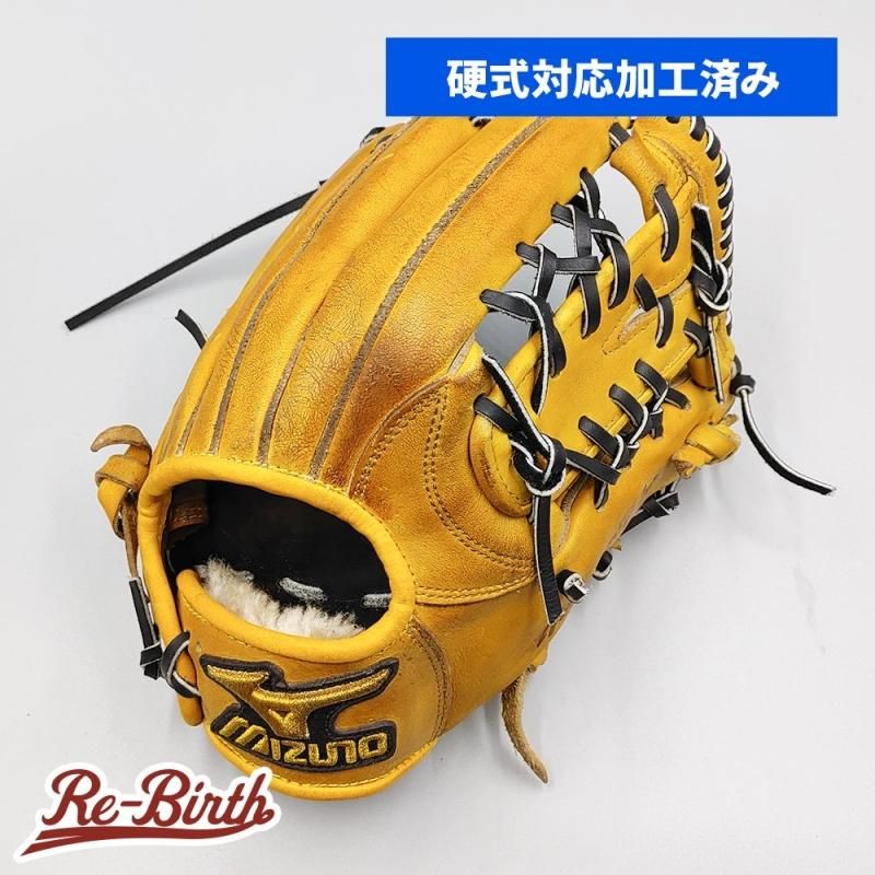 硬式対応アップグレード済 (高校野球対応)】 ミズノ 軟式グローブ / 内野手用 型付け済み (mizuno グラブ) [TM42] - 野球グローブ専門の通販サイト  Re-Birthオンライン