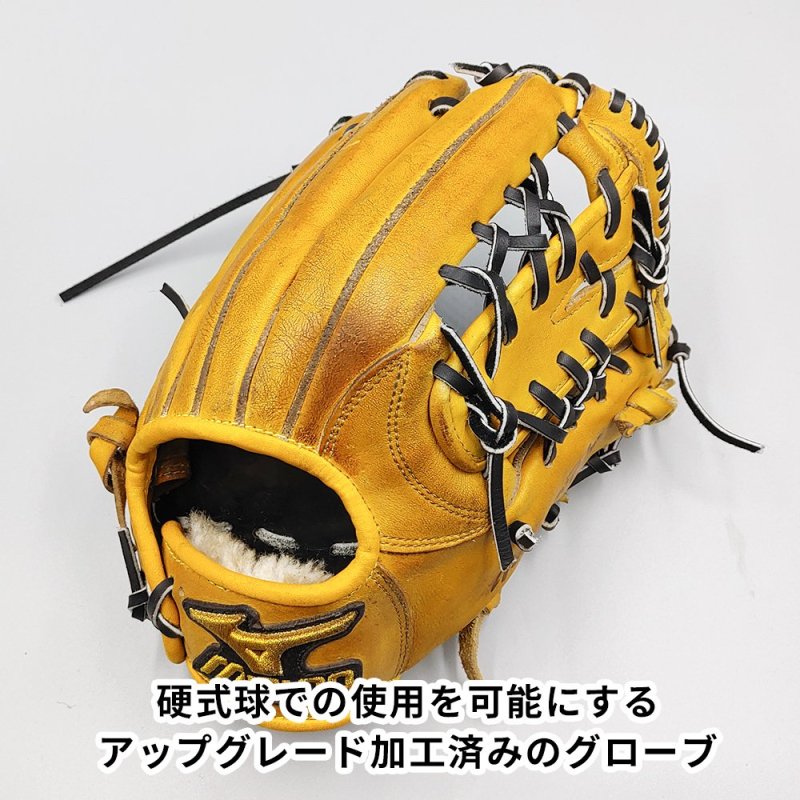 硬式対応アップグレード済 (高校野球対応)】 ミズノ 軟式グローブ / 内野手用 型付け済み (mizuno グラブ) [TM42] - 野球グローブ専門の通販サイト  Re-Birthオンライン