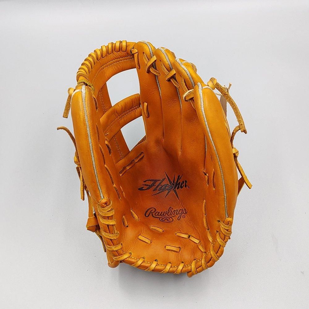 [新品未使用品]ローリングス　軟式　グローブ　（形付け済） クリーニング済み 】 ローリングス 軟式グローブ / 外野手用