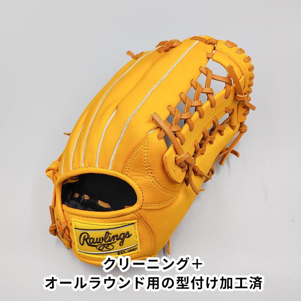 【クリーニング済み 】 ローリングス 軟式グローブ / オールラウンド用 型付け済み (Rawlings グラブ)[WE1089], -  野球グローブ専門の通販サイト Re-Birthオンライン