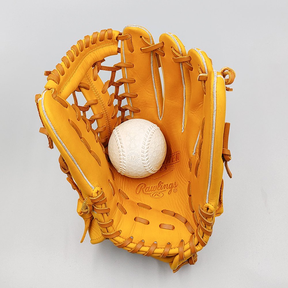 【クリーニング済み 】 ローリングス 軟式グローブ / オールラウンド用 型付け済み (Rawlings グラブ)[WE1089], -  野球グローブ専門の通販サイト Re-Birthオンライン