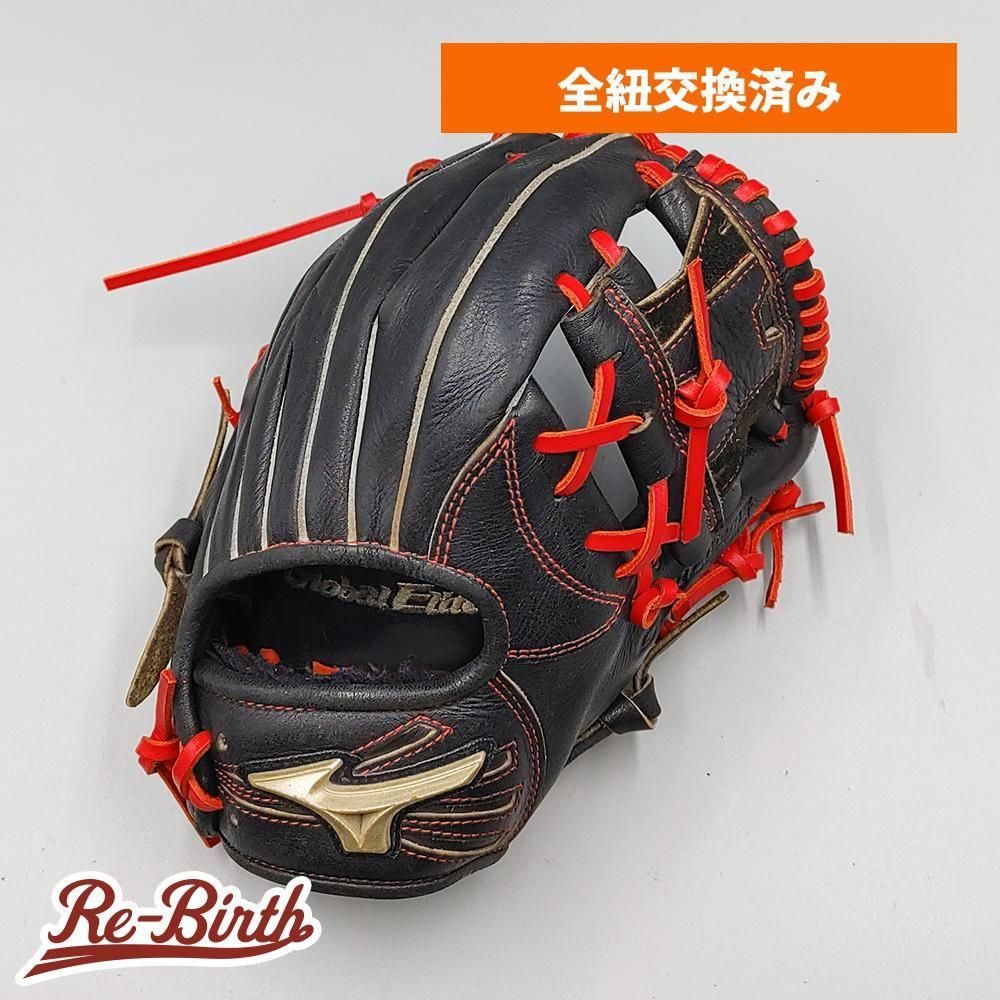 全紐交換済み】 ミズノ 少年軟式グローブ / 内野手用 型付け済み