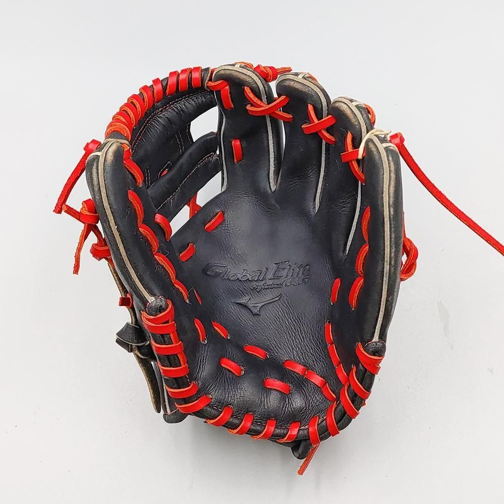 全紐交換済み】 ミズノ 少年軟式グローブ / 内野手用 型付け済み