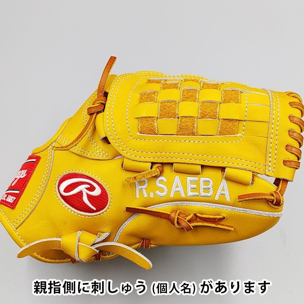 クリーニング済み 】 ローリングス 軟式グローブ / 内野手用