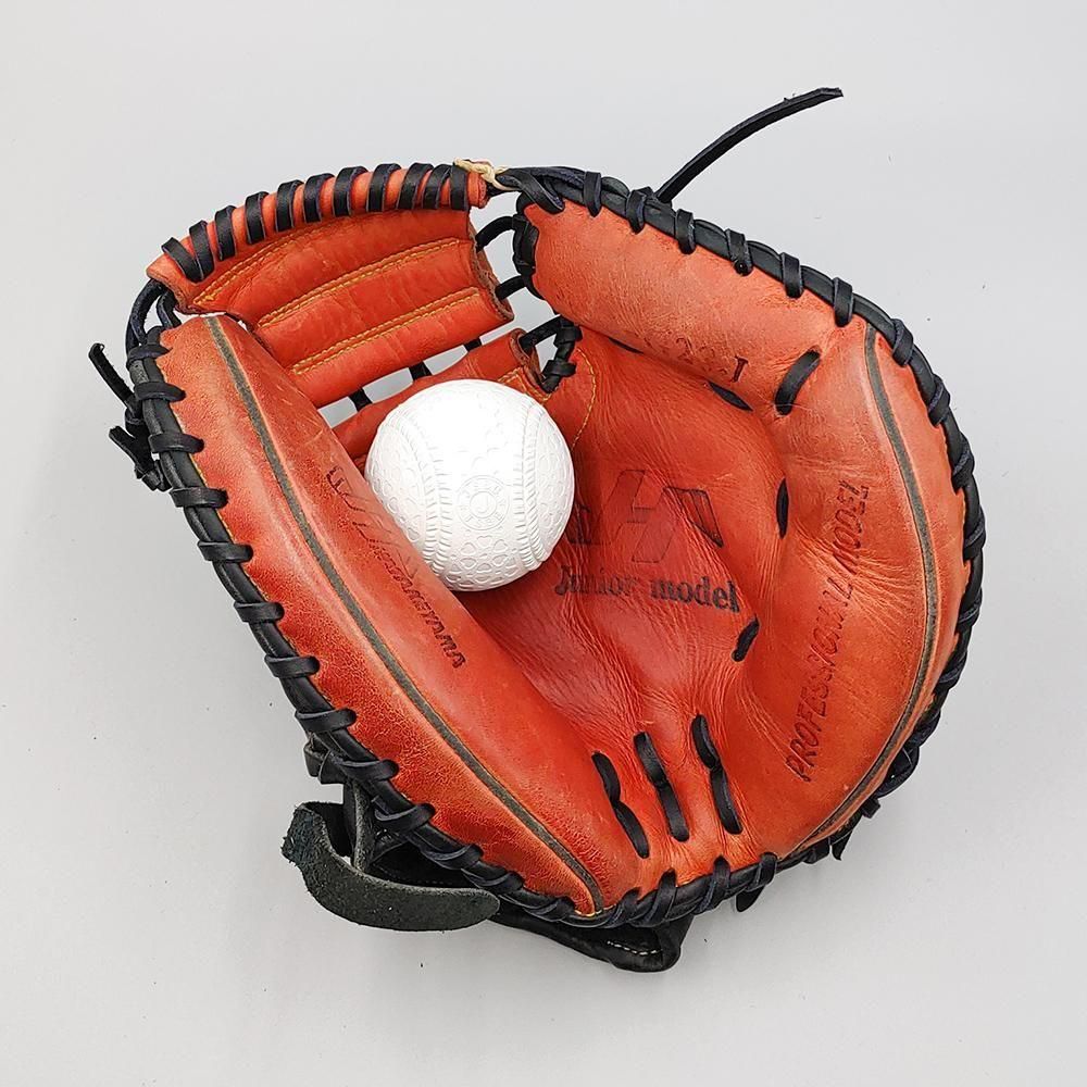 ハタケヤマ　キャッチャーミット　硬式　紐交換済み 全紐交換済み (高校野球対応)】 ハタケヤマ 硬式用 キャッチャー