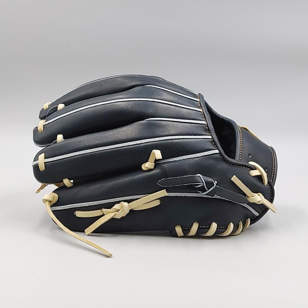 ZETT 硬式グローブ 黒 ZETT 硬式グローブ投手用 黒レザー ZETT硬式投手用グラブ