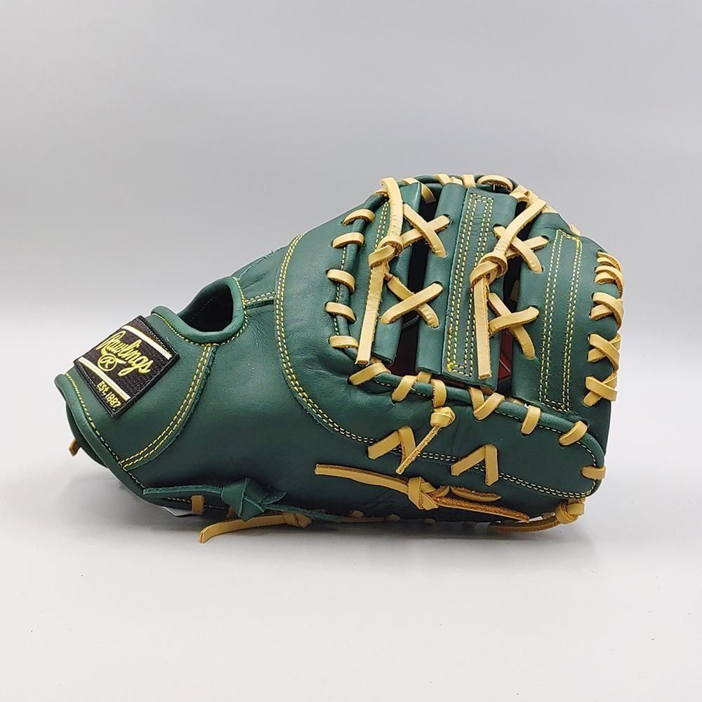 ローリングス軟式ファーストミット　型付けサービス　新品未使用 全紐交換済み 】 ローリングス 軟式用 ファーストミット 型付け