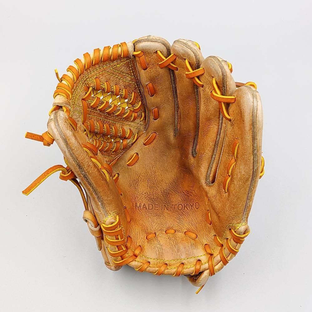 全紐交換済み】 東駒 ジュニア硬式グローブ / 内野手用 型付け