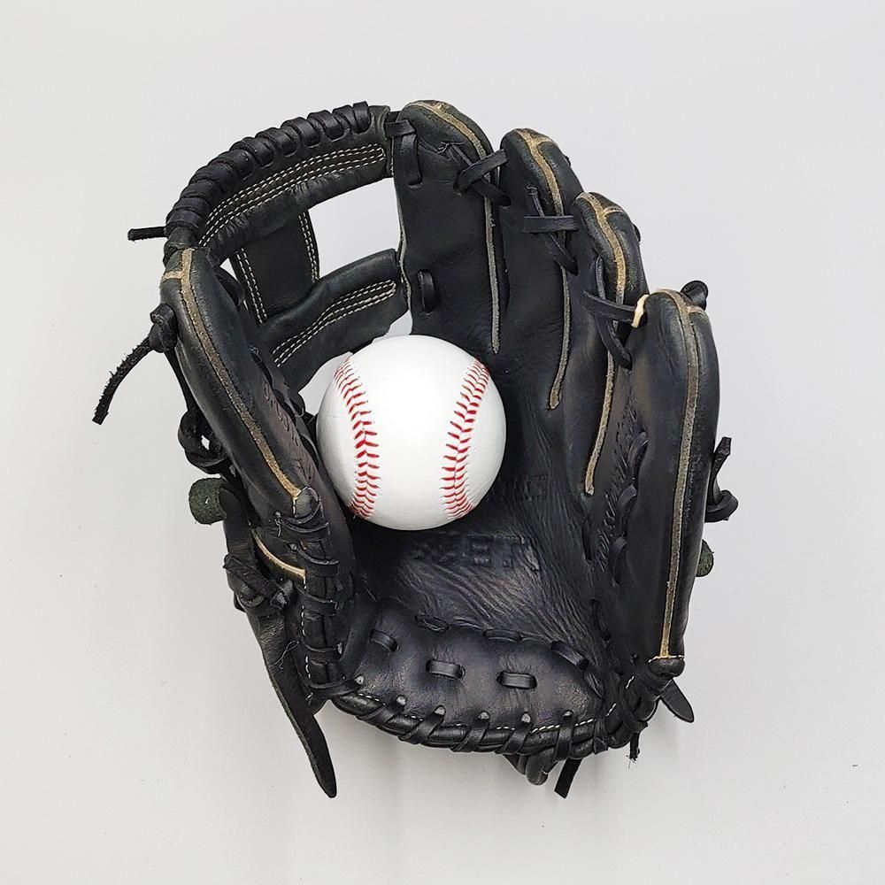 全紐交換済み (高校野球対応)】 ゼット 硬式グローブ / 内野手用