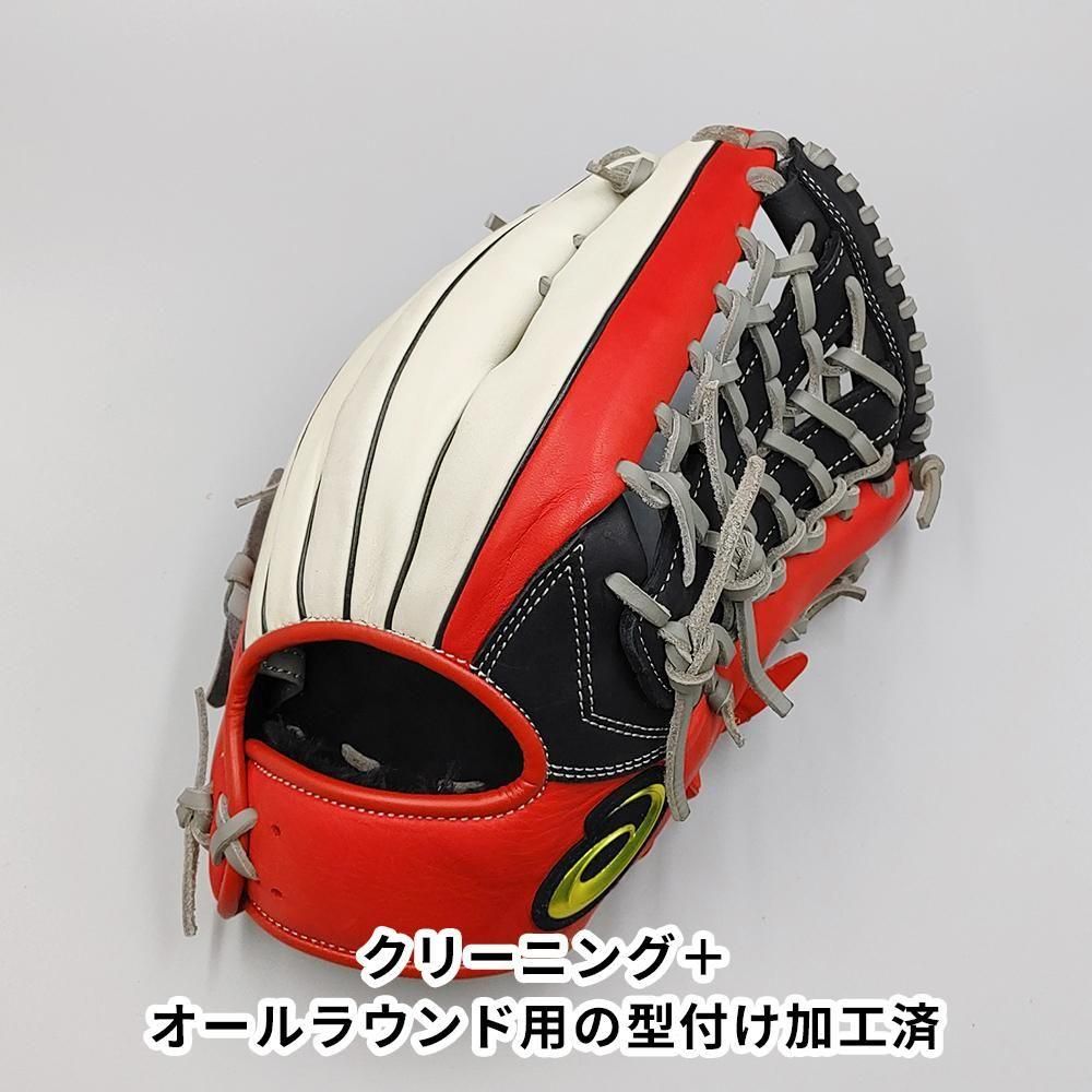 新品 アシックス 軟式グローブ オールラウンド クリーニング済み 】 アシックス 軟式グローブ / オールラウンド