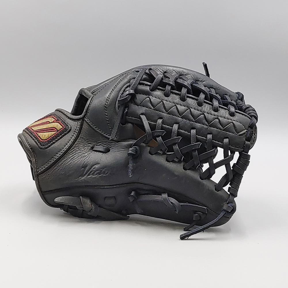 adidas 硬式 内野 グロープ professional 野球 紐交換 全紐交換済み (高校野球対応)】 アディダス 硬式グローブ / 内