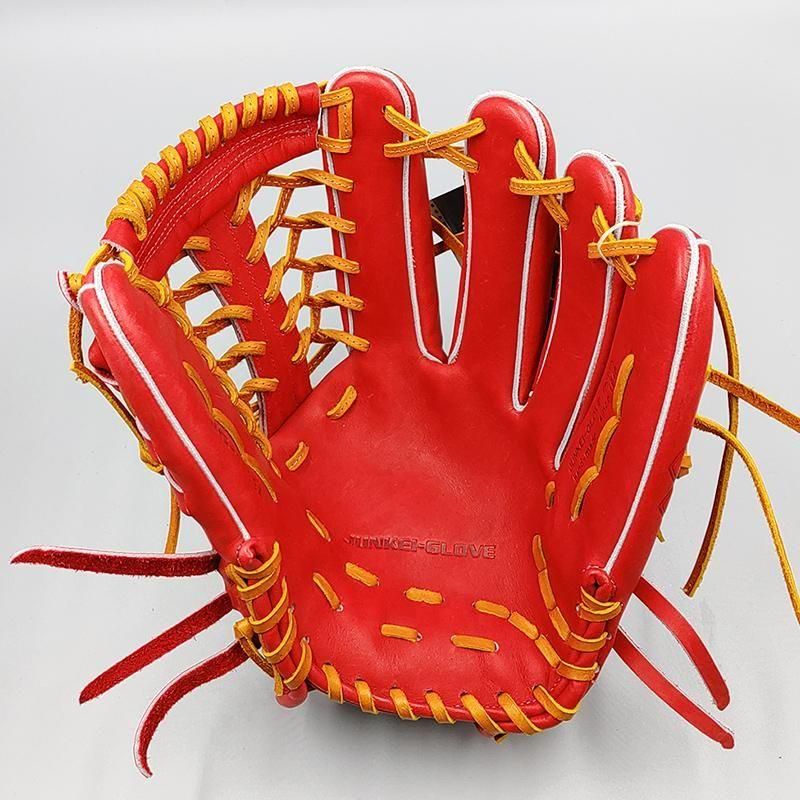 新品 (高校野球対応)】 ジュンケイ 硬式グローブ / 外野手用