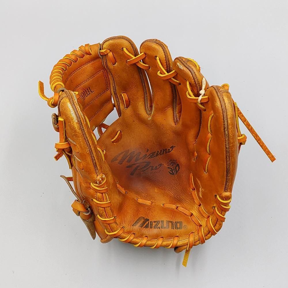 全紐交換済み (高校野球対応)】 ミズノ 硬式グローブ / 内野手用