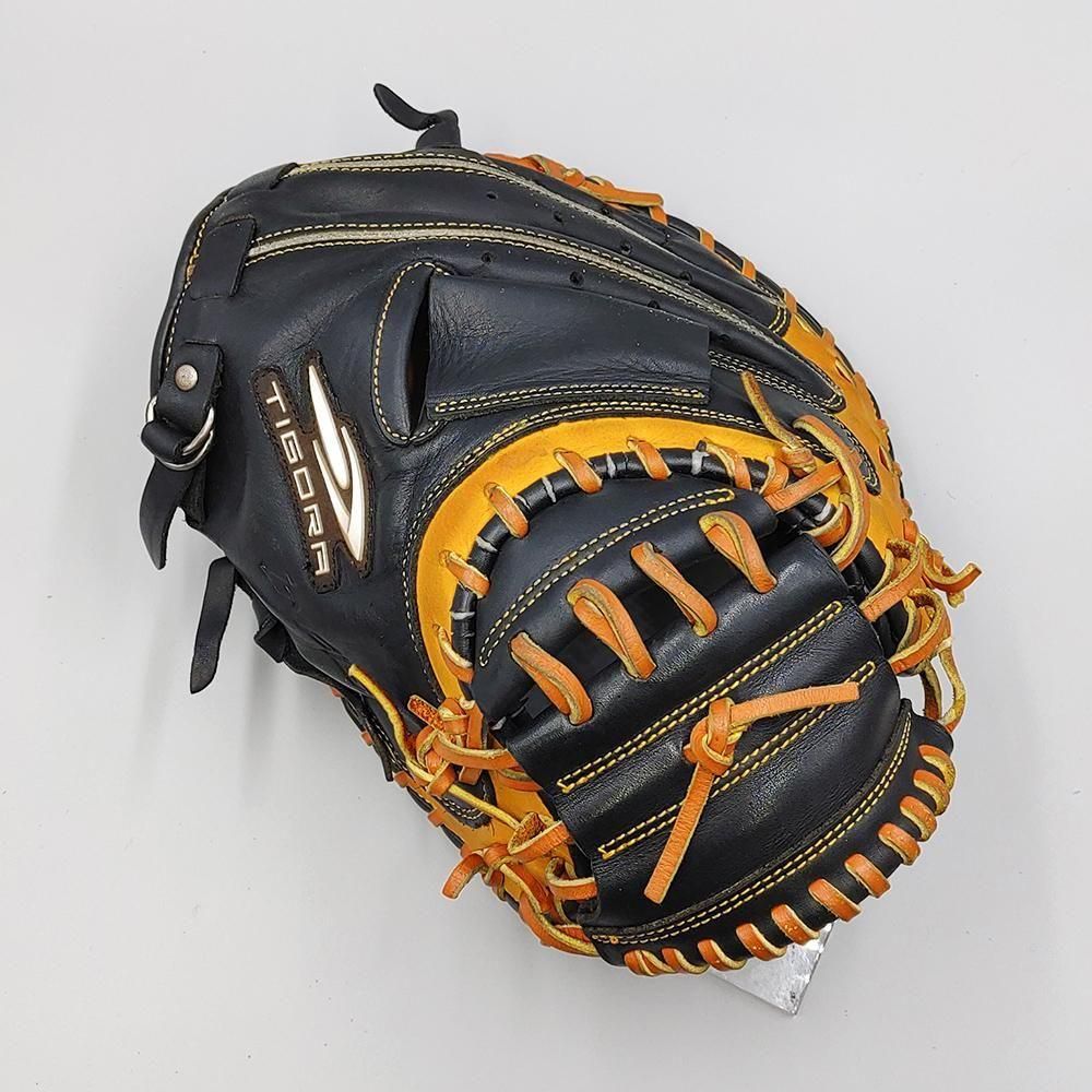 クリーニング済み 】 TIGORA 軟式用 キャッチャーミット 型付け