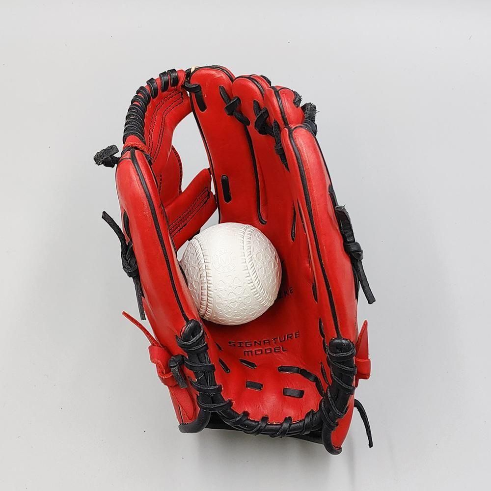 クリーニング済み 】 ナイキ 軟式グローブ / 内野手用 型付け済み クリーニング済み 】 ナイキ 軟式グローブ / 内野手用 型付け済み