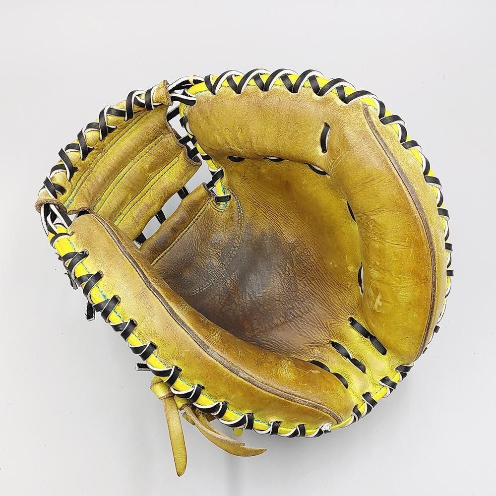 オーバーホール済み (高校野球対応)】 要 硬式用 キャッチャーミット