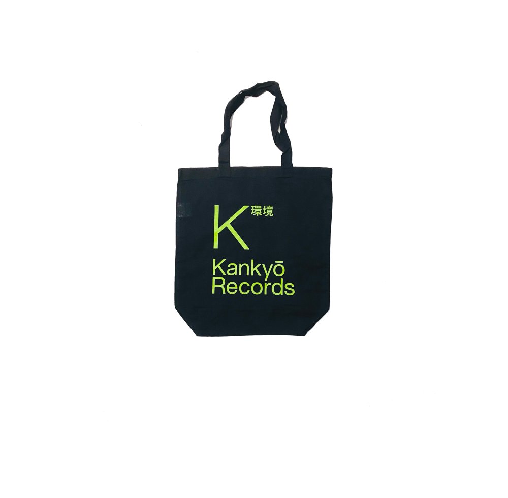 Kankyō Records Logo Tote black & Yellow green