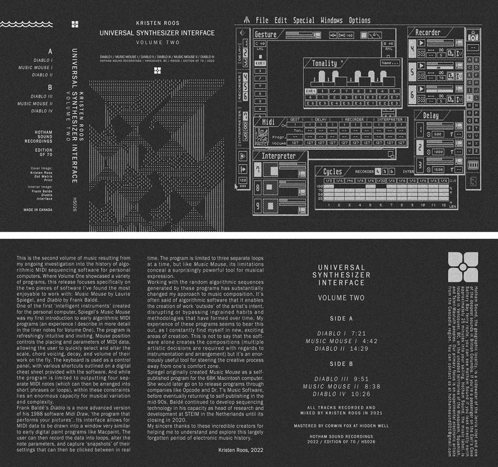 Universal Synthesizer Intterface Vol.2[tape]