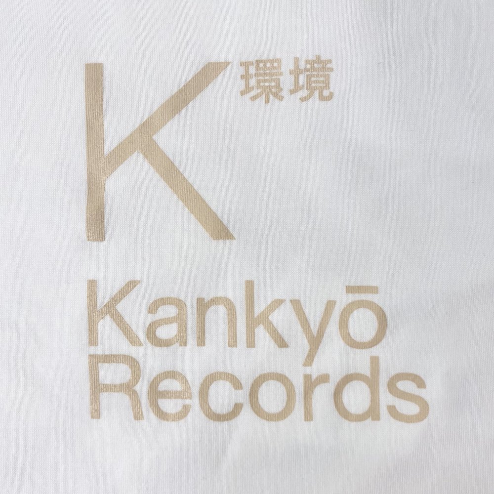 Kankyō Records Logo Tee_SS22_white