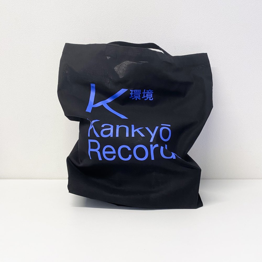 Kankyō Records Logo Tote black & blue