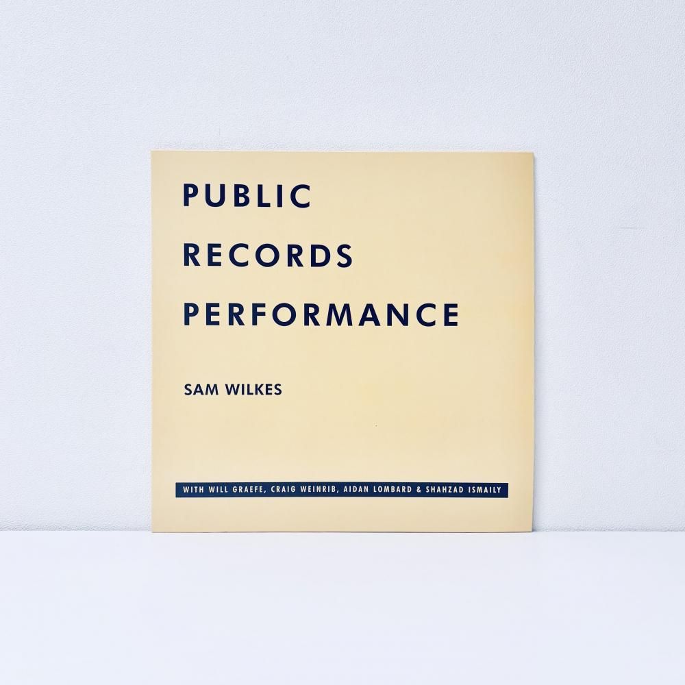 Public Records Performance [Vinyl]