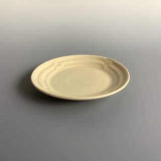 薩摩　彫文　丸皿　１６�
