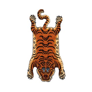 DETAIL ǥơ / Tibetan Tiger Rug "DTTR-01 / Medium" ٥饰 M