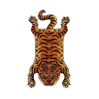 DETAIL ǥơ / Tibetan Tiger Rug "DTTR-02 / Medium" ٥饰 M