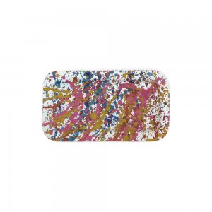 HERE ҥ / Spotted Rectangle Tray "Small / Splash" ȥ쥤