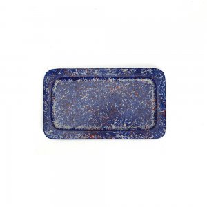 HERE ҥ / Spotted Rectangle Tray "Small / Blue" ȥ쥤