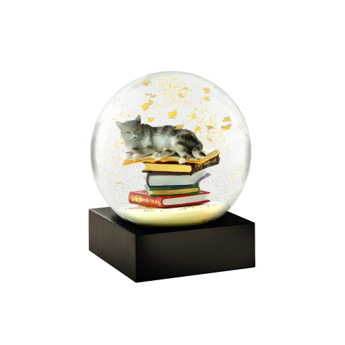 Cool Snow Globes クールスノーグローブス / 「Cat on books」 スノー 