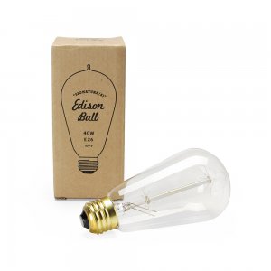 DETAIL ǥơ / Edison Bulb "Signature (S) / 40W / E26" Х