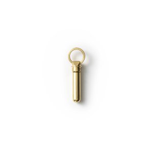 CANDY DESIGN & WORKS ǥǥ󥢥ɥ / Bullet Key Ring "Polished brass" 