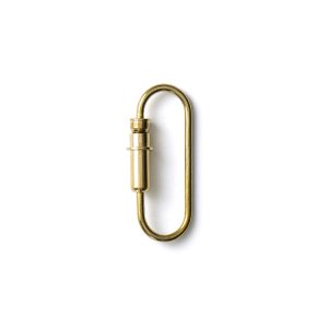 CANDY DESIGN & WORKS / Bullet Carabiner "Polished brass" ӥʥ