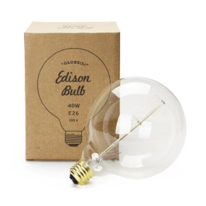 DETAIL ǥơ / Edison Bulb "Globe (L) / 40W / E26" Х